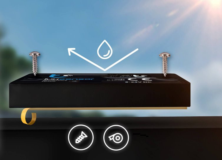 Blebox lumSensor - czujnik światła odporny na wodę, zasilany 5-24V DC