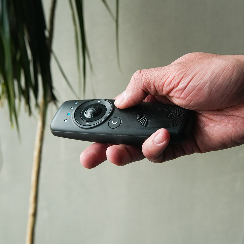 Shelly BLU Remote Control ZB- black - kompaktowy kontroler do kamer z funkcją 360 stopni